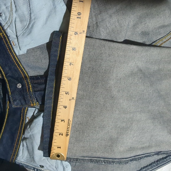 DEREON embelished blue jeans bellcut - Picture 8 of 11